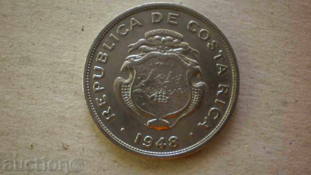 50 centimos 1948. COSTA RICA