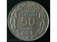 50 φράγκα το 1960 το Καμερούν