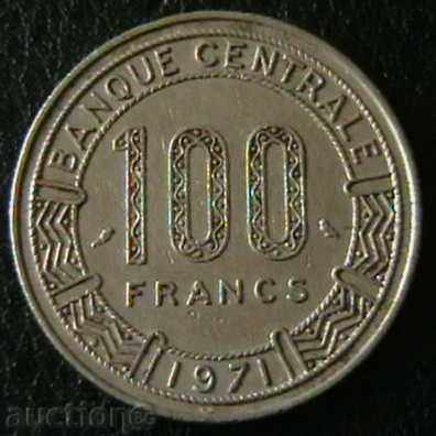 100 φράγκα το 1971 το Καμερούν