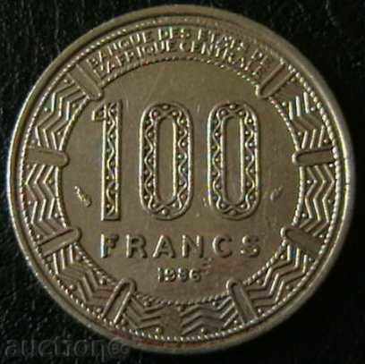 100 franci 1986, Camerun