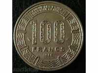 100 franci 1986, Camerun