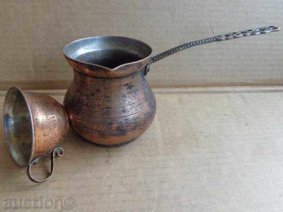 Copper wrought iron, copper pot, baker cup of coffee - 5 Copper wrought iron, copper pot, baker cup of coffee - 5