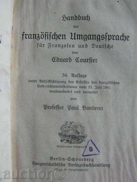 1910 - Franceză - Germană Dicționar