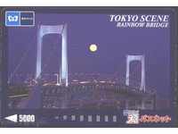 Μεταφορών (σιδηρόδρομος) κάρτα γέφυρα Τόκιο της Ιαπωνίας TK8