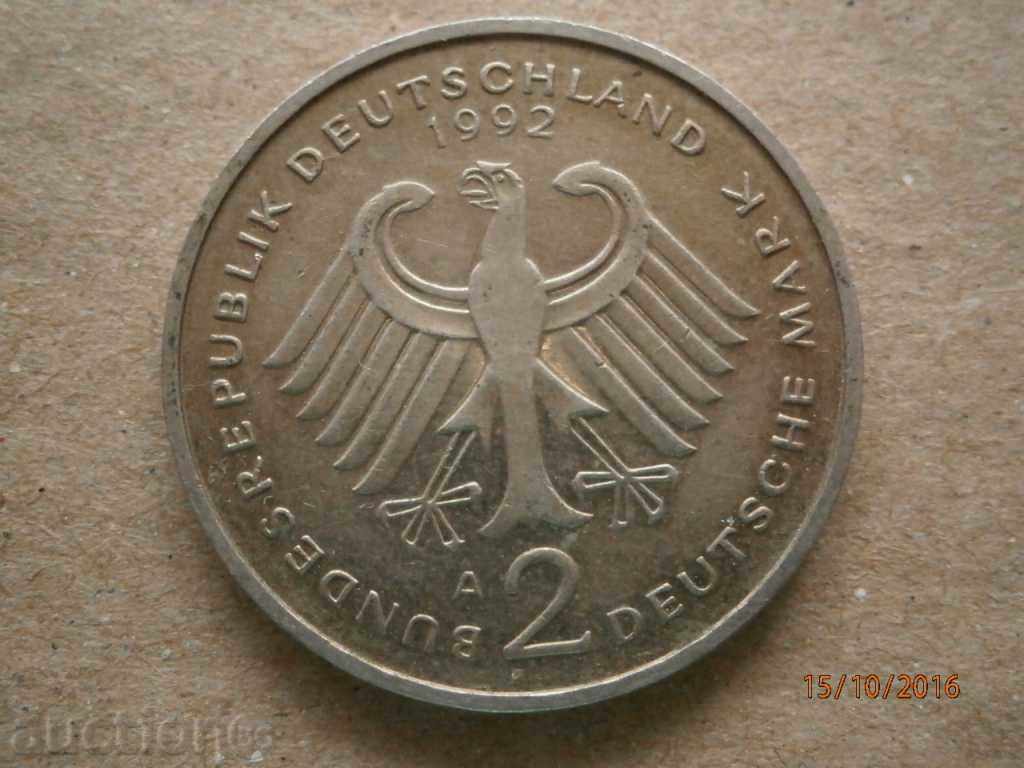 2 MARK MARKS Germany with price 30.00 BGN | € 15.34