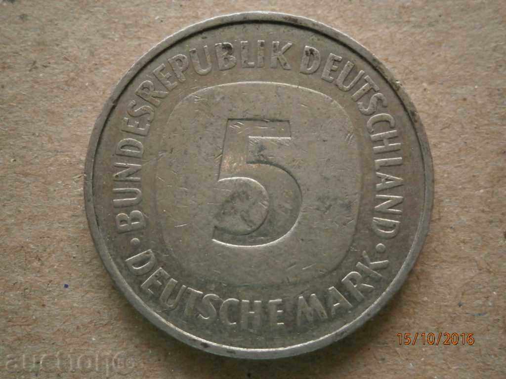 5 MARK MARKES Germany with price 25.00 BGN | € 12.78 5 MARK MARKES Germany with price 25.00 BGN | € 12.78