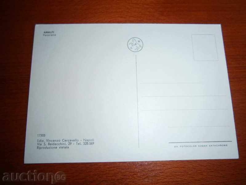 AMALFI AMALIFI - SOUTH ITALY - 70-80TH with price 2.95 BGN | € 1.51 AMALFI AMALIFI - SOUTH ITALY - 70-80TH with price 2.95 BGN | € 1.51