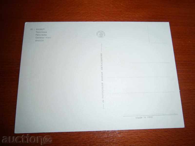 Κάρτα AMALFI Αμάλφι - ΝΟΤΙΑ ΙΤΑΛΙΑ - 70-80-TE / 3 / με τιμή 2.95 BGN | € 1.51 Κάρτα AMALFI Αμάλφι - ΝΟΤΙΑ ΙΤΑΛΙΑ - 70-80-TE / 3 / με τιμή 2.95 BGN | € 1.51