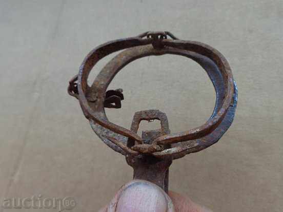 Auction Old mosquito trap mantle, wrought iron primitive marker Auction Old mosquito trap mantle, wrought iron primitive marker