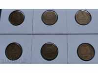 Russia (USSR) - 3 Kopeks (6 pieces) 1 Rare