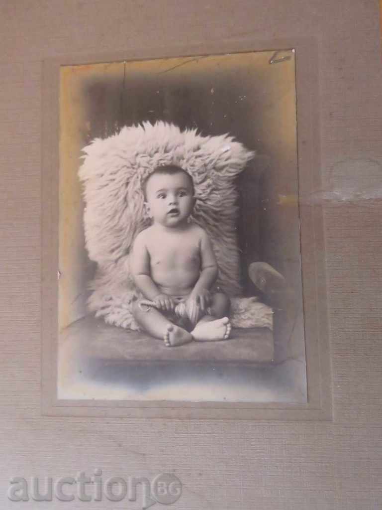 FOTO VECHE - CARTON - MARE - 0030