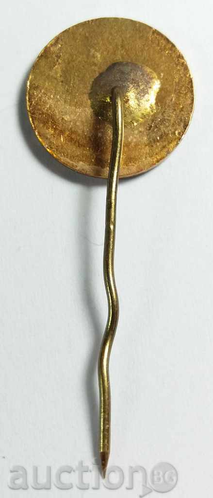 7907 Bulgaria Flag Football Club Slavia Sofia enamel with price 2.00 BGN | € 1.02 7907 Bulgaria Flag Football Club Slavia Sofia enamel with price 2.00 BGN | € 1.02