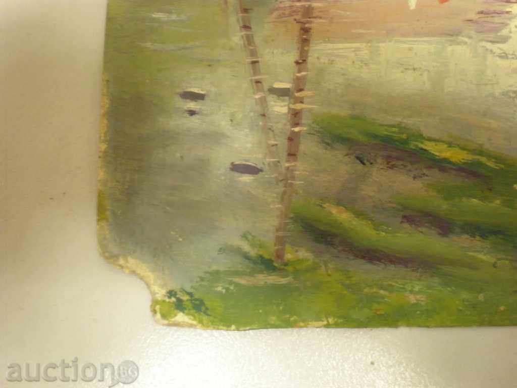 pictura in ulei pe carton, cu preț € 20.00 | 39.12 BGN