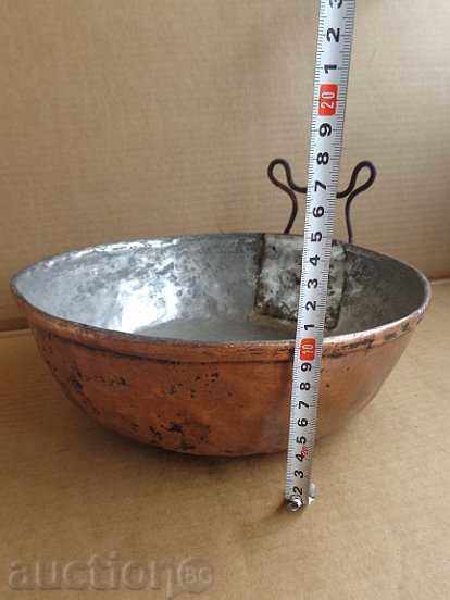 Доставка на Стар меден тиган, бакър, тава, меден съд Доставка на Стар меден тиган, бакър, тава, меден съд