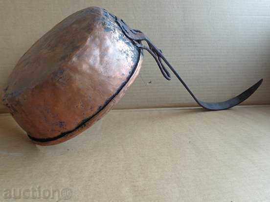 Стар меден тиган, бакър, тава, меден съд - 6 Стар меден тиган, бакър, тава, меден съд - 6