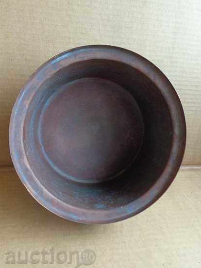 Copper Pot Baker Copper Courtesy Bowl - 7 Copper Pot Baker Copper Courtesy Bowl - 7
