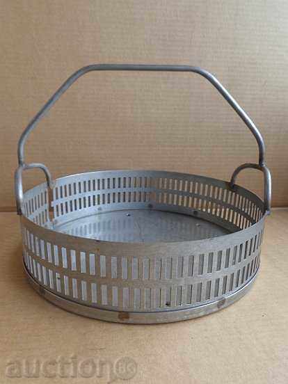 Massive basket of chromium-nickel stainless steel vessel Massive basket of chromium-nickel stainless steel vessel
