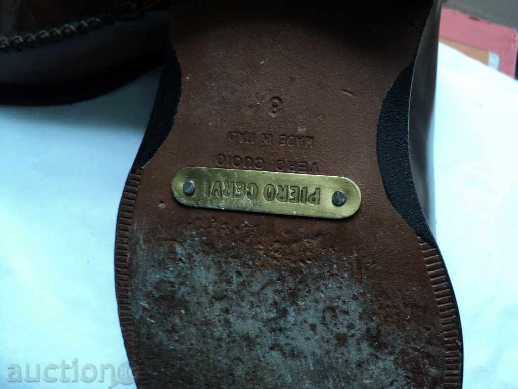 MEN'S ITALIAN SHOES-PIERO CERVI -ORIGINAL !!!!!!!!! - 5 MEN'S ITALIAN SHOES-PIERO CERVI -ORIGINAL !!!!!!!!! - 5