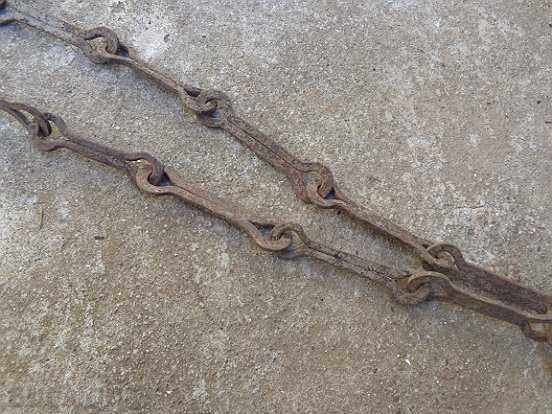 Παλιά αλυσίδα από σφυρήλατο σίδερο με γάντζο, αλυσίδα με γάντζο εστίας με τιμή 43.00 BGN | € 21.99 Παλιά αλυσίδα από σφυρήλατο σίδερο με γάντζο, αλυσίδα με γάντζο εστίας με τιμή 43.00 BGN | € 21.99