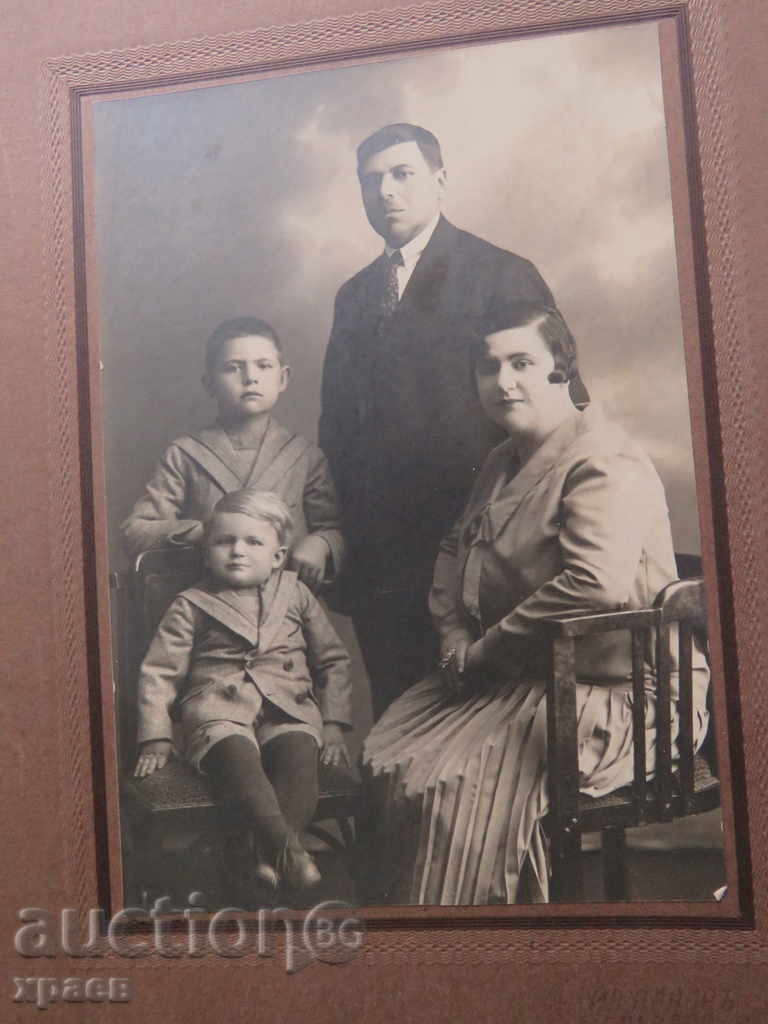 FOTO VECHE - CARTON - MARE - 0075 FOTO VECHE - CARTON - MARE - 0075