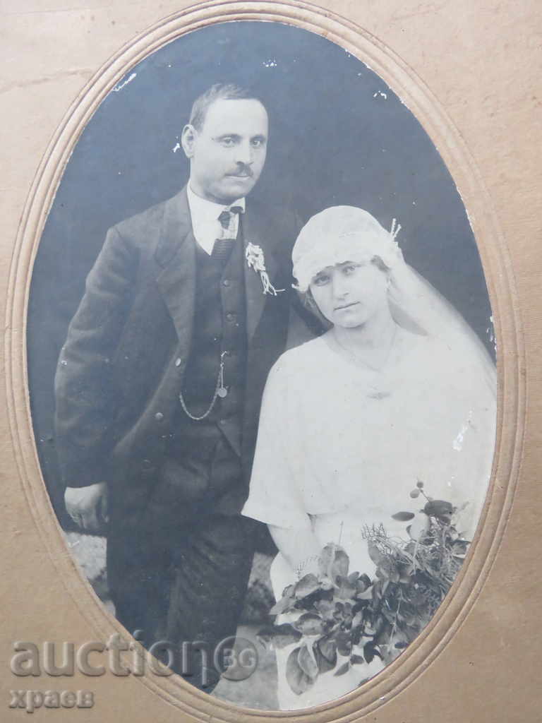 OLD PHOTO - CARDBOARD - LARGE - 0122