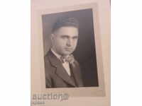 СТАРА ФОТОГРАФИЯ - КАРТОН - ГОЛЯМА - В ПАПКА - 0076