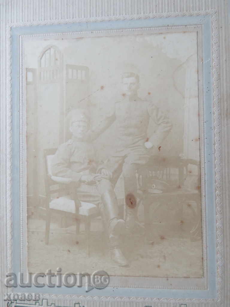 OLD PHOTO - CARDBOARD - LARGE - MILITARY - 0126 with price 14.99 BGN | € 7.66 OLD PHOTO - CARDBOARD - LARGE - MILITARY - 0126 with price 14.99 BGN | € 7.66