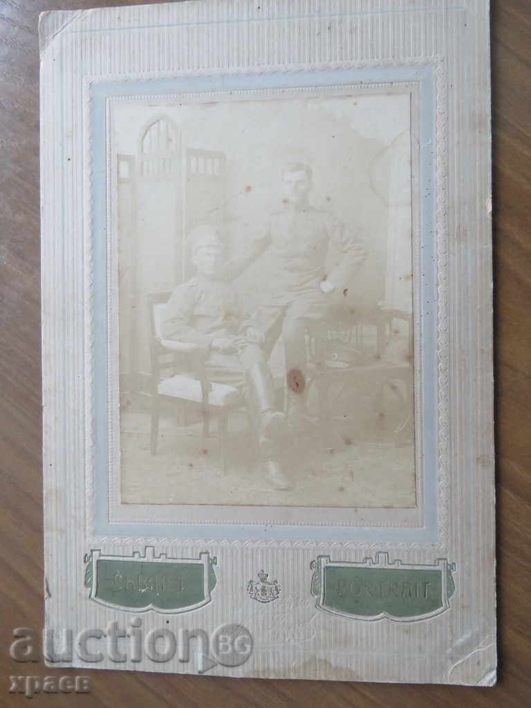 FOTO VECHE - CARTON - MARE - MILITAR - 0126