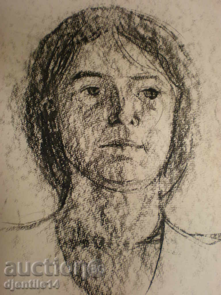 Charcoal painting. with price 30.00 BGN | € 15.34 Charcoal painting. with price 30.00 BGN | € 15.34