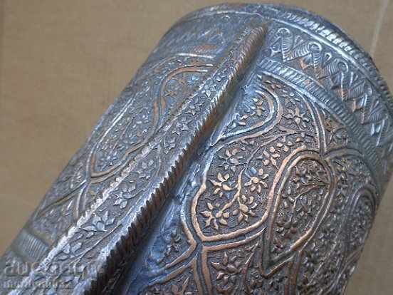 Auction Ottoman hibiscus jug with cannula baker copper bowl pot teapot Auction Ottoman hibiscus jug with cannula baker copper bowl pot teapot