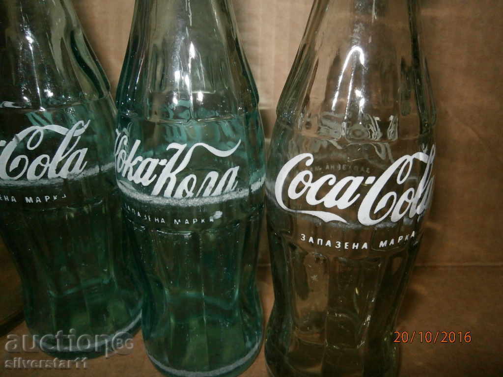 Παρτίδα COCA COLA Coca Cola μπουκάλια κρασί μπουκάλια - 5 Παρτίδα COCA COLA Coca Cola μπουκάλια κρασί μπουκάλια - 5