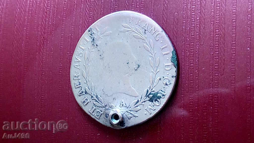 Licitație 20 KREUTZER 1804 (VG) * Licitație 20 KREUTZER 1804 (VG) *