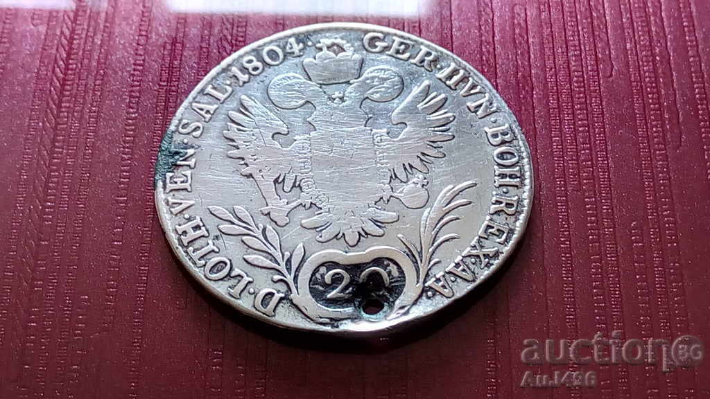 20 KREUTZER 1804 (VG) * 20 KREUTZER 1804 (VG) *