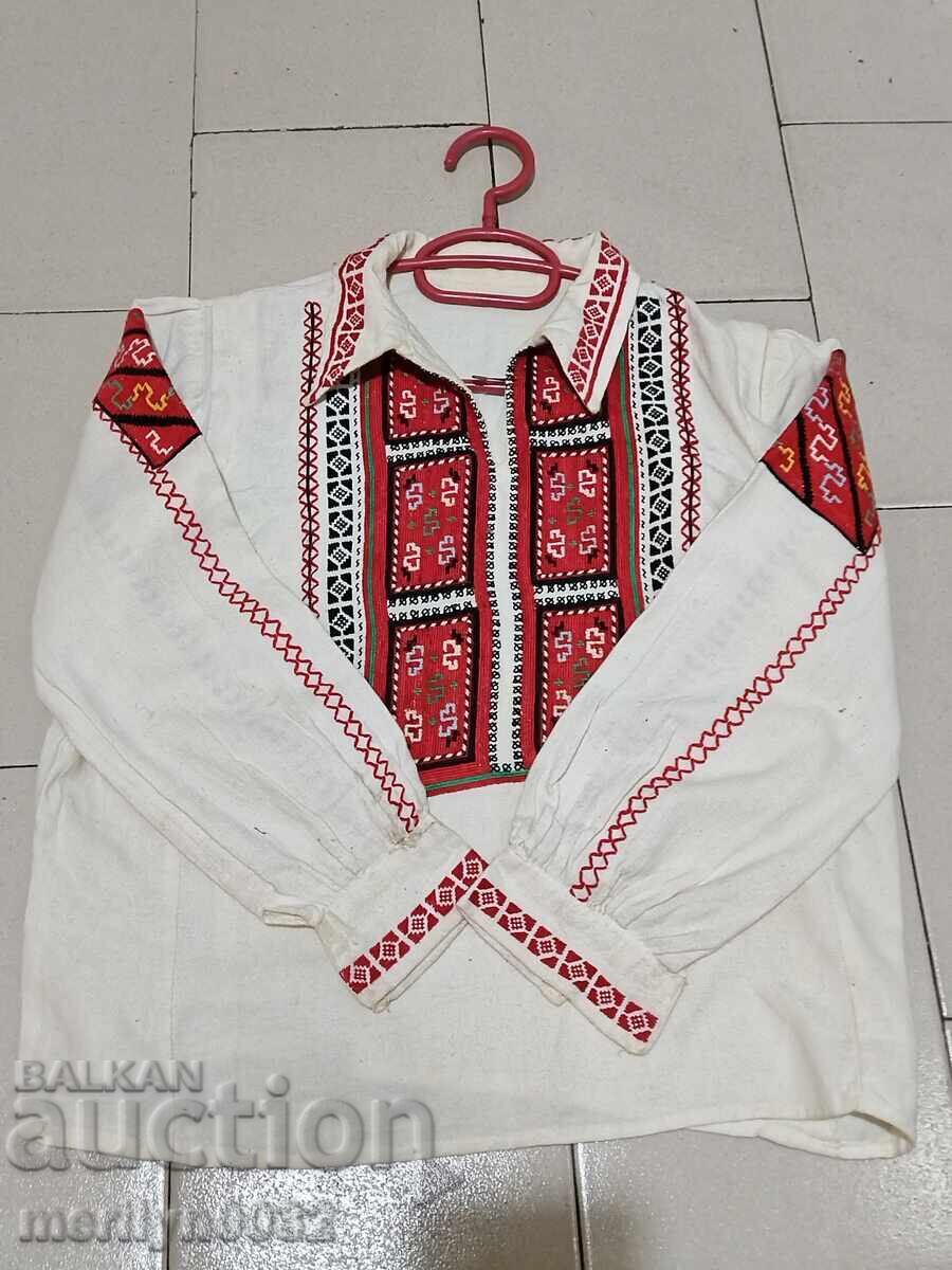 Auction Children's shirt with Bulgarian embroidery, folk costume, embroidery Auction Children's shirt with Bulgarian embroidery, folk costume, embroidery