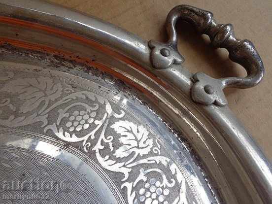 Παράδοση Παλιά χαραγμένο πιάτο, πιατέλα, πιάτο, Beg. εικοστού αιώνα Παράδοση Παλιά χαραγμένο πιάτο, πιατέλα, πιάτο, Beg. εικοστού αιώνα