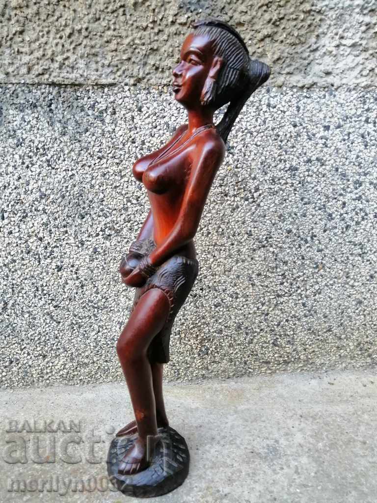 Statue of mahogany, figure, statue, figure, plastic 70 cm with price 269.00 BGN | € 137.54 Statue of mahogany, figure, statue, figure, plastic 70 cm with price 269.00 BGN | € 137.54