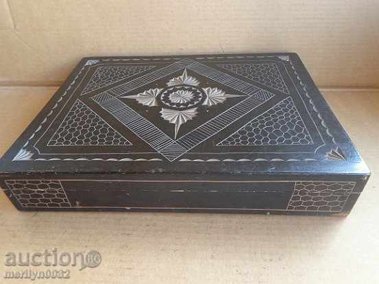 Old carved woodcarving case, twentieth century, wooden with price 97.00 BGN | € 49.60 Old carved woodcarving case, twentieth century, wooden with price 97.00 BGN | € 49.60