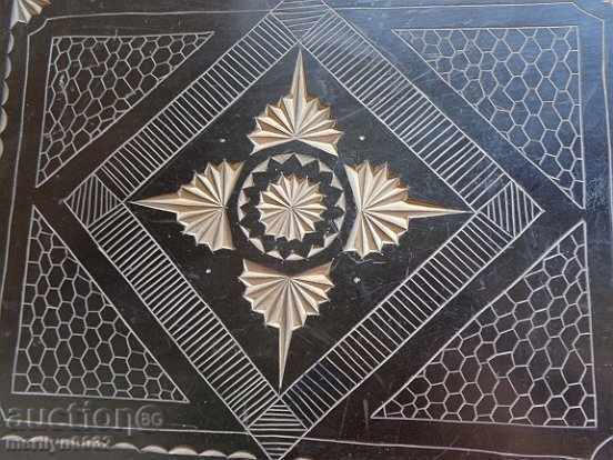 Old carved woodcarving case, twentieth century, wooden - 5 Old carved woodcarving case, twentieth century, wooden - 5