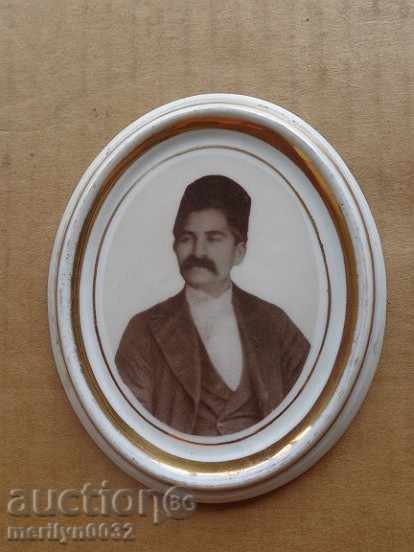 Old porcelain picture, porcelain, beginning of the twentieth century with price 43.00 BGN | € 21.99