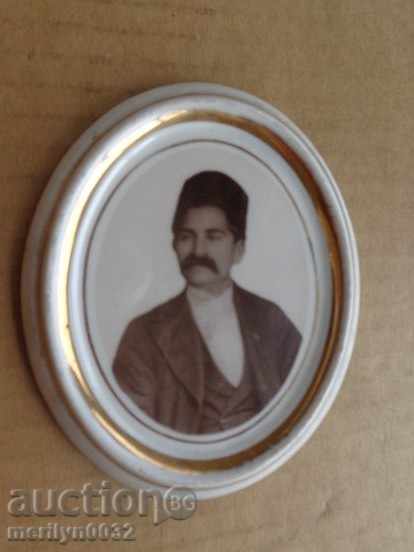 Old porcelain picture, porcelain, beginning of the twentieth century - 6