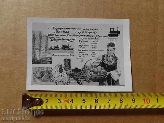 Соц пропагандно календарче, календар, снимка, реклама, НРБ с цена 9.00 лв. | € 4.60 Соц пропагандно календарче, календар, снимка, реклама, НРБ с цена 9.00 лв. | € 4.60