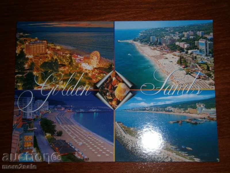 Cartea poștală - Varna - Nisipuri de aur - Nisipuri de aur semnate 5
