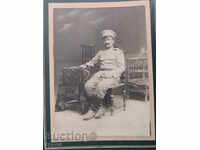 OLD PHOTO - CARDBOARD - MILITARY - 1917 - 0265