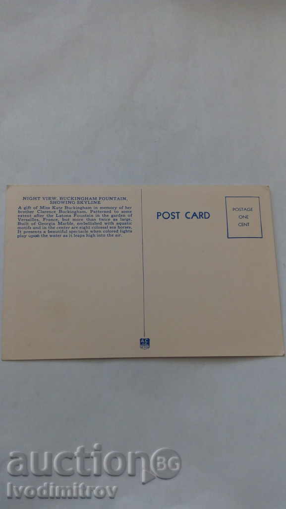 Chicago Night View Buckingham Fountain Showing Skyline with price 0.75 BGN | € 0.38 Chicago Night View Buckingham Fountain Showing Skyline with price 0.75 BGN | € 0.38