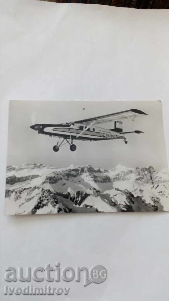 Postcard Pilatus Turboporter PT 6