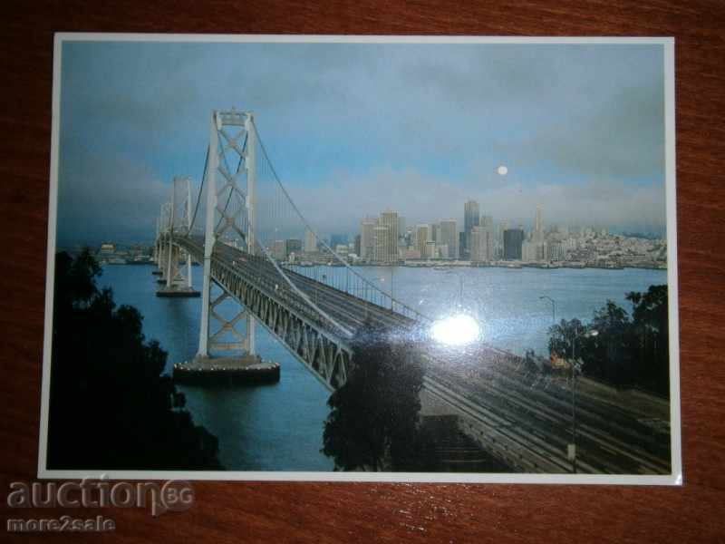 Card de SAN FRANCISCO California, SUA - SAN FRANCISCO / 5 /