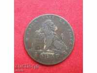 5 centimes 1837 Βέλγιο