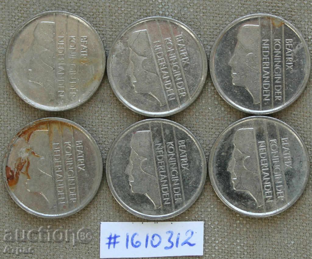 Lot Olanda -moneti -1990