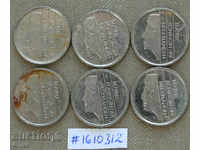 лот Холандия -монети -1990