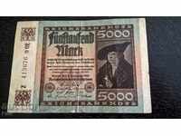 Banknote - Germany - 5000 Marks 1922